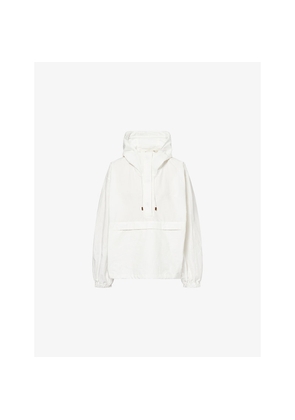 Womens Rohe Frames Oversized Hooded Cotton-Blend Anorak
