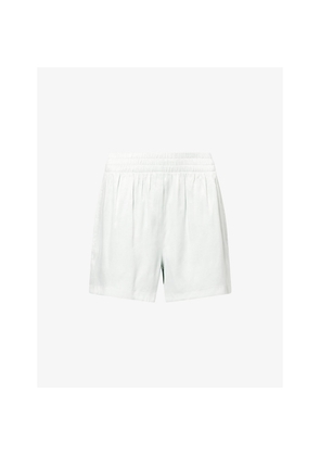Womens Anine Bing Kam High-Rise Woven Shorts