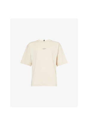 Mens Oakley Stacked Metal Graphic-Print Cotton T-Shirt