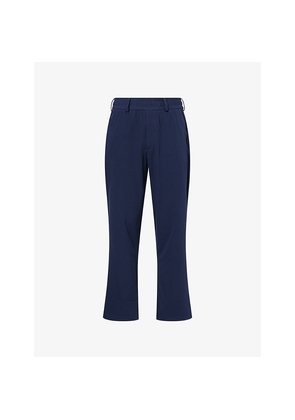 Mens Malbon Condor Straight-Leg Stretch-Woven Trousers