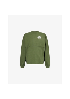 Mens Malbon Horizon Logo-Print Cotton T-Shirt