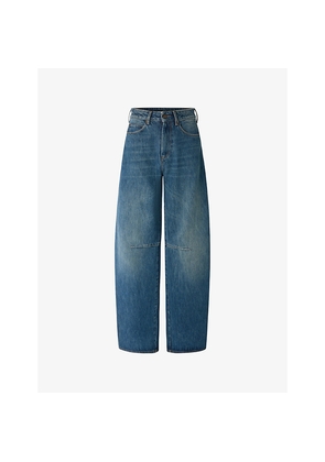 Womens Soeur Gaspard Balloon-Leg High-Rise Jeans