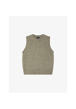 Womens Soeur Namaste Round-Neck Knitted Vest