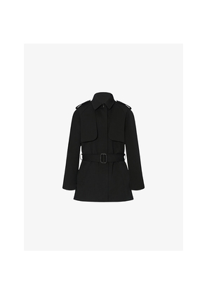 Womens The Row Usuaia Wool Trench Jacket