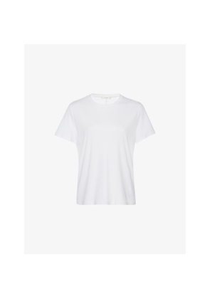 Womens The Row Wesler Cotton-Jersey T-Shirt