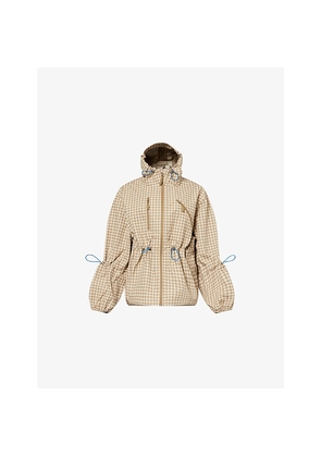 Womens Damson Madder Matilda Hooded Woven Raincoat