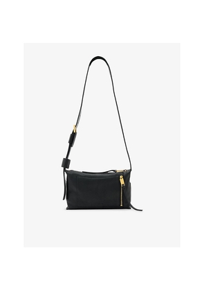 Womens Allsaints Alba Leather Cross-Body Bag