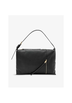 Womens Allsaints Alba Leather Shoulder Bag