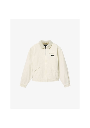 Mens Allsaints Korey Borg-Lined Cotton Jacket