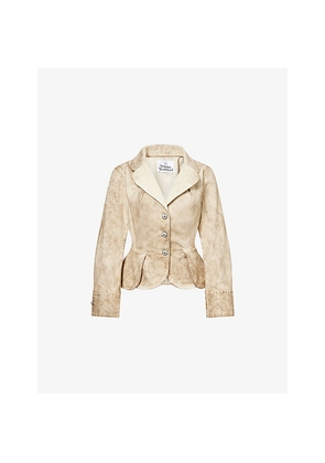 Womens Vivienne Westwood Bettina Fitted Denim Jacket