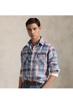 Classic Fit Plaid Flannel Workshirt