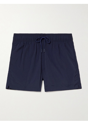 Frescobol Carioca - Salvador Straight-Leg Mid-Length Recycled Swim Shorts - Men - Blue - S
