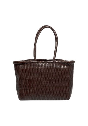 Large B. weave handbag