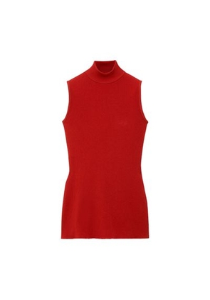 Sleeveless top in viscose blend