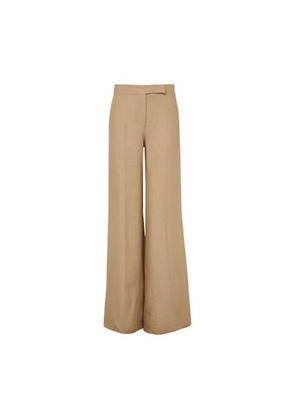 Wide linen pants