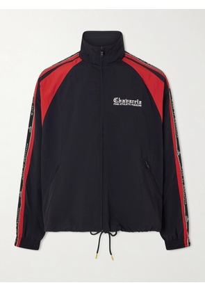 Willy Chavarria - Casa De Chavarria Logo-Detailed Shell Jacket - Men - Black - XS