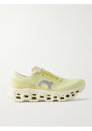 ON - Cloudmonster 3 Rubber-Trimmed Stretch-Knit Sneakers - Men - Yellow - US Men's 7