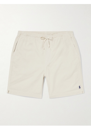 Polo Ralph Lauren - Straight-Leg Cotton Drawstring Shorts - Men - Neutrals - XS