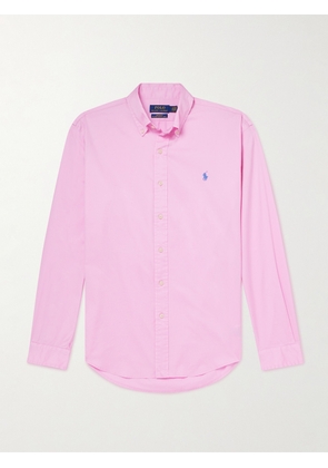 Polo Ralph Lauren - Logo-Embroidered Cotton Shirt - Men - Pink - XS