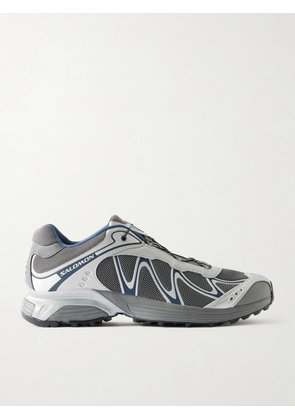 Salomon - XT-WHISPER Rubber-Trimmed Mesh Sneakers - Men - Gray - UK 7