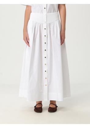 Skirt TORY BURCH Woman color White