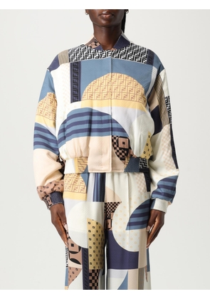 Jacket FENDI Woman color Blue