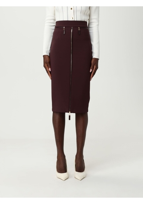 Skirt ELISABETTA FRANCHI Woman color Burgundy