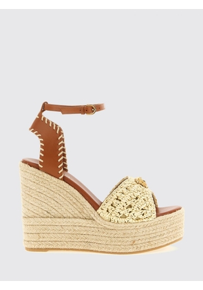 Heeled Sandal VERSACE Woman color Natural