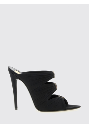 Heeled Sandal SAINT LAURENT Woman color Black
