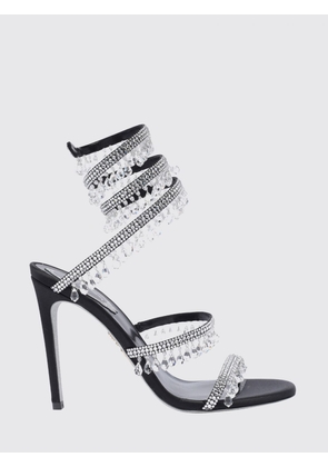 Heeled Sandal RENE CAOVILLA Woman color Black