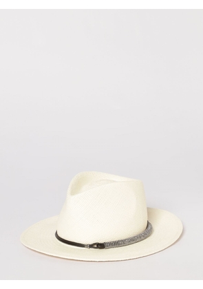 Hat BRUNELLO CUCINELLI Woman color Beige