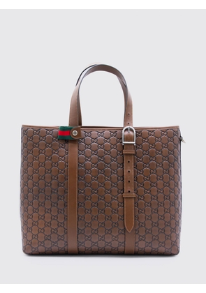 Shoulder Bag GUCCI Men color Brown