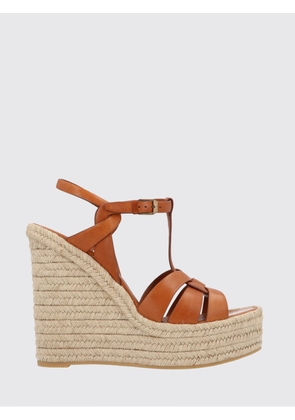 Shoes SAINT LAURENT Woman color Brown