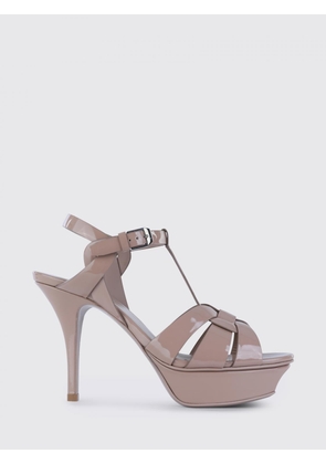 Heeled Sandal SAINT LAURENT Woman color Nude
