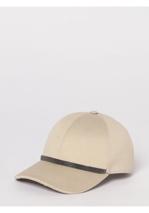 Hat BRUNELLO CUCINELLI Woman color Beige