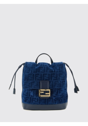 Backpack FENDI Woman color Blue