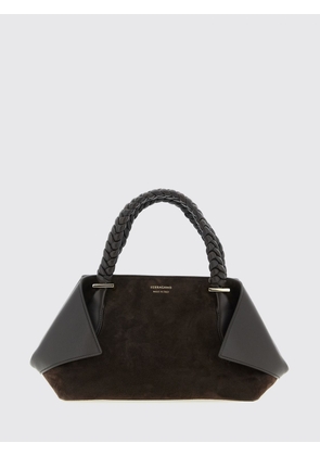 Handbag FERRAGAMO Woman color Brown