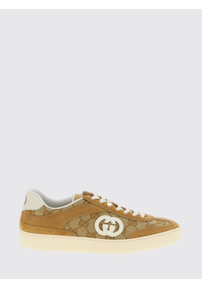Sneakers GUCCI Woman color Beige