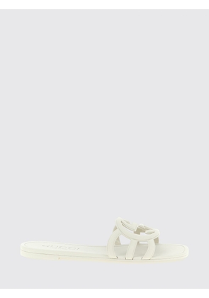 Heeled Sandal GUCCI Woman color Grey