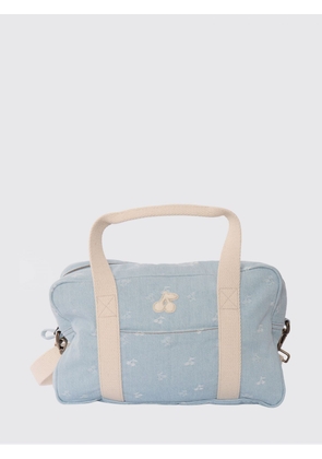 Handbag BONPOINT Woman color Gnawed Blue
