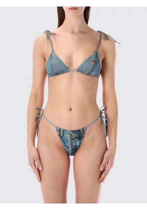 Swimsuit DIESEL Woman color Gnawed Blue