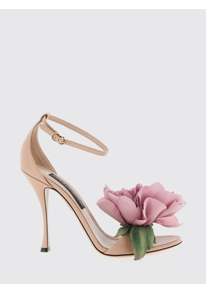 Heeled Sandal DOLCE & GABBANA Woman color Pink