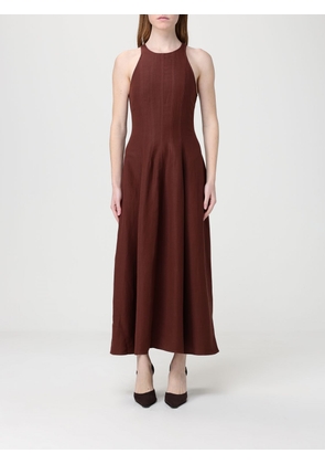 Dress BRUNELLO CUCINELLI Woman color Violet