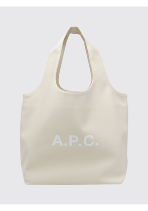 Tote Bag A. P.C. Woman color Beige