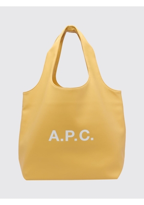 Tote Bag A. P.C. Woman color Yellow