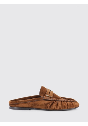 Loafer SAINT LAURENT Woman color Brown