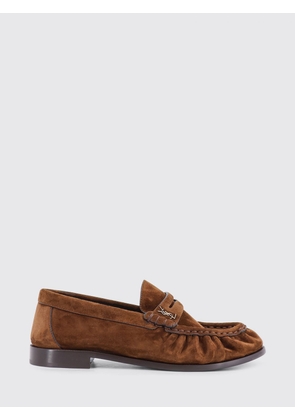 Loafer SAINT LAURENT Woman color Tobacco
