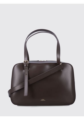 Handbag A. P.C. Woman color Ebony