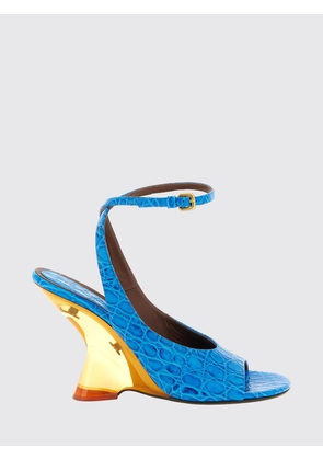 Heeled Sandal DRIES VAN NOTEN Woman color Blue