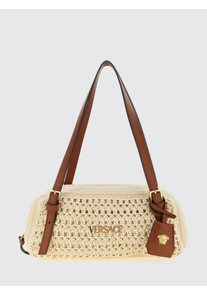 Shoulder Bag VERSACE Woman color Beige